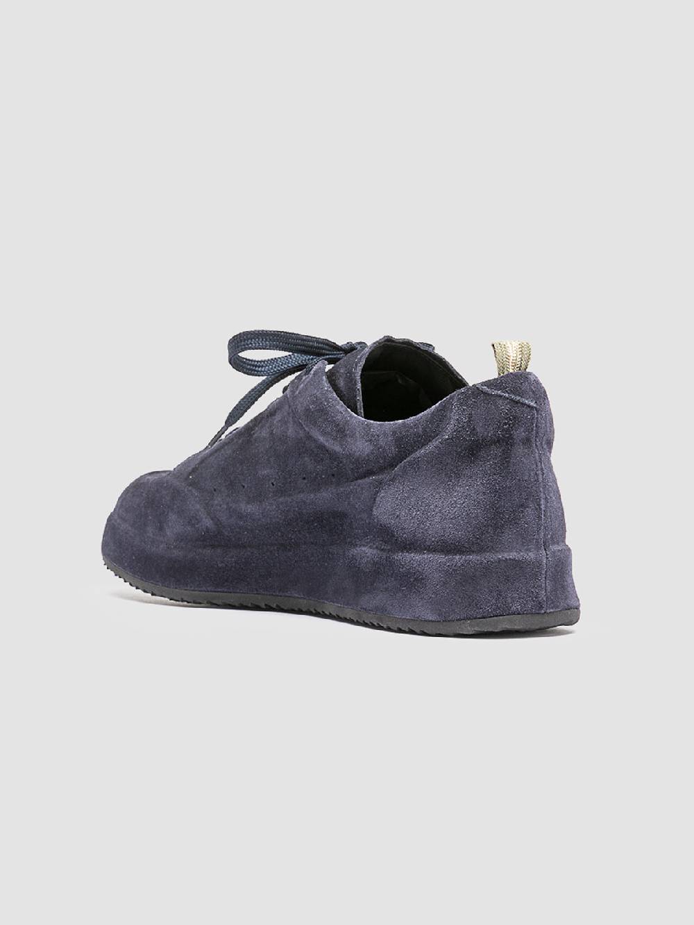 Officine Creative ACE 016 Sneaker in Pelle Scamosciata Blu Shopping Online