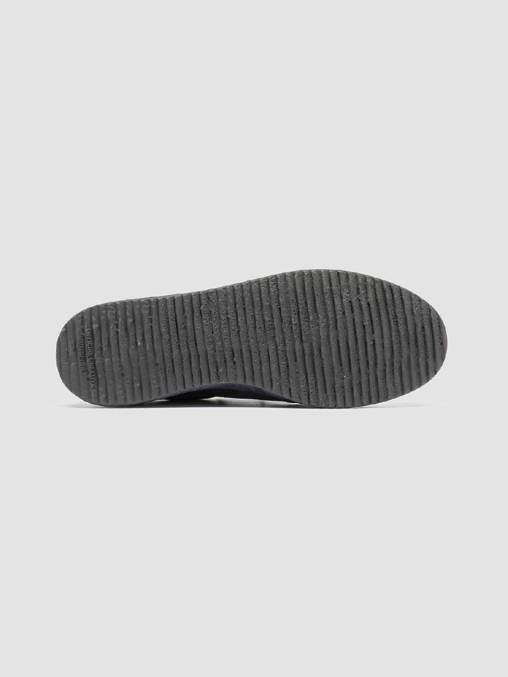 Officine Creative ACE 016 Sneaker in Pelle Scamosciata Blu Shopping Online