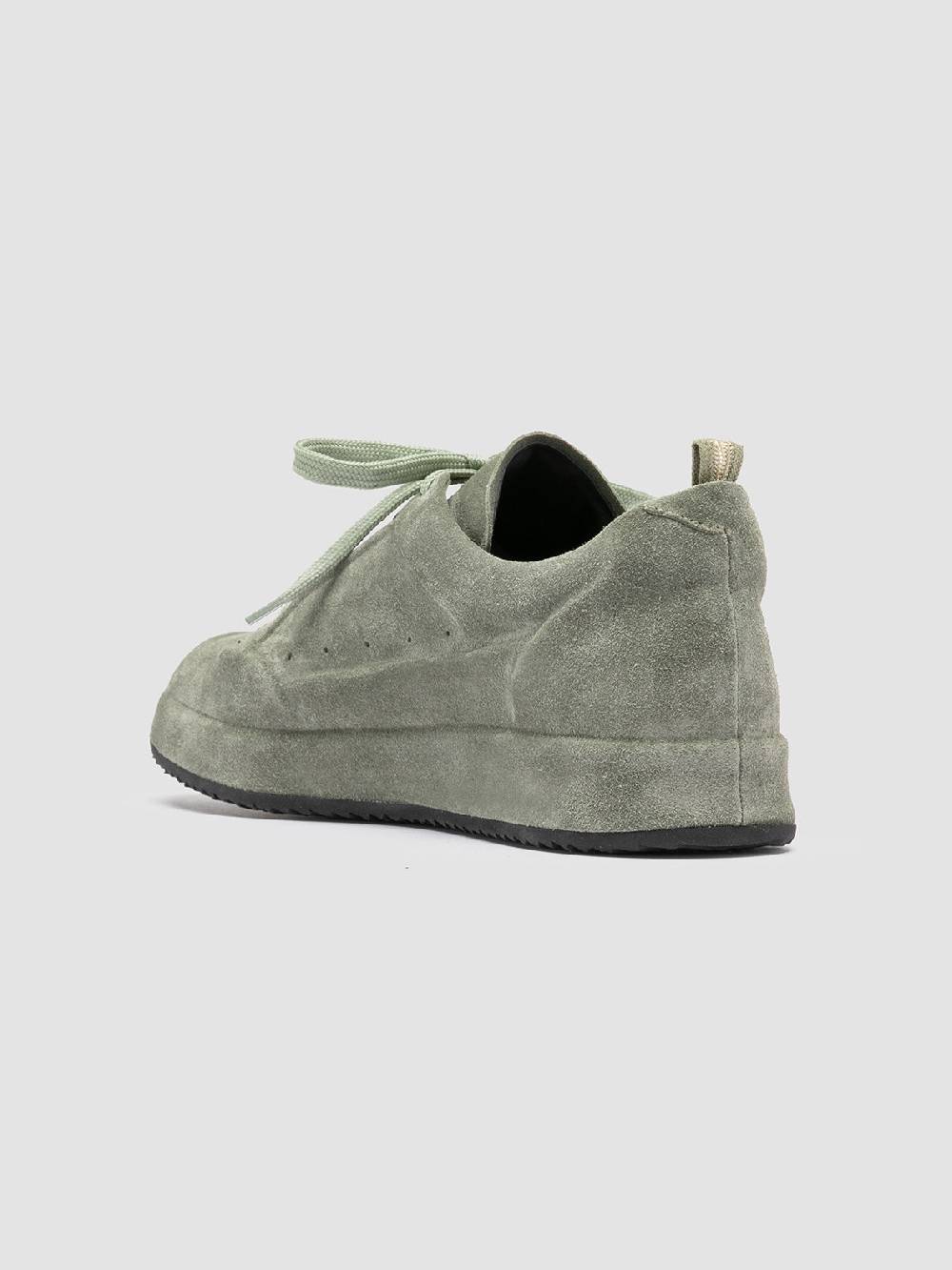 Officine Creative ACE 016 Sneaker in pelle scamosciata Verde Affare Del Giorno