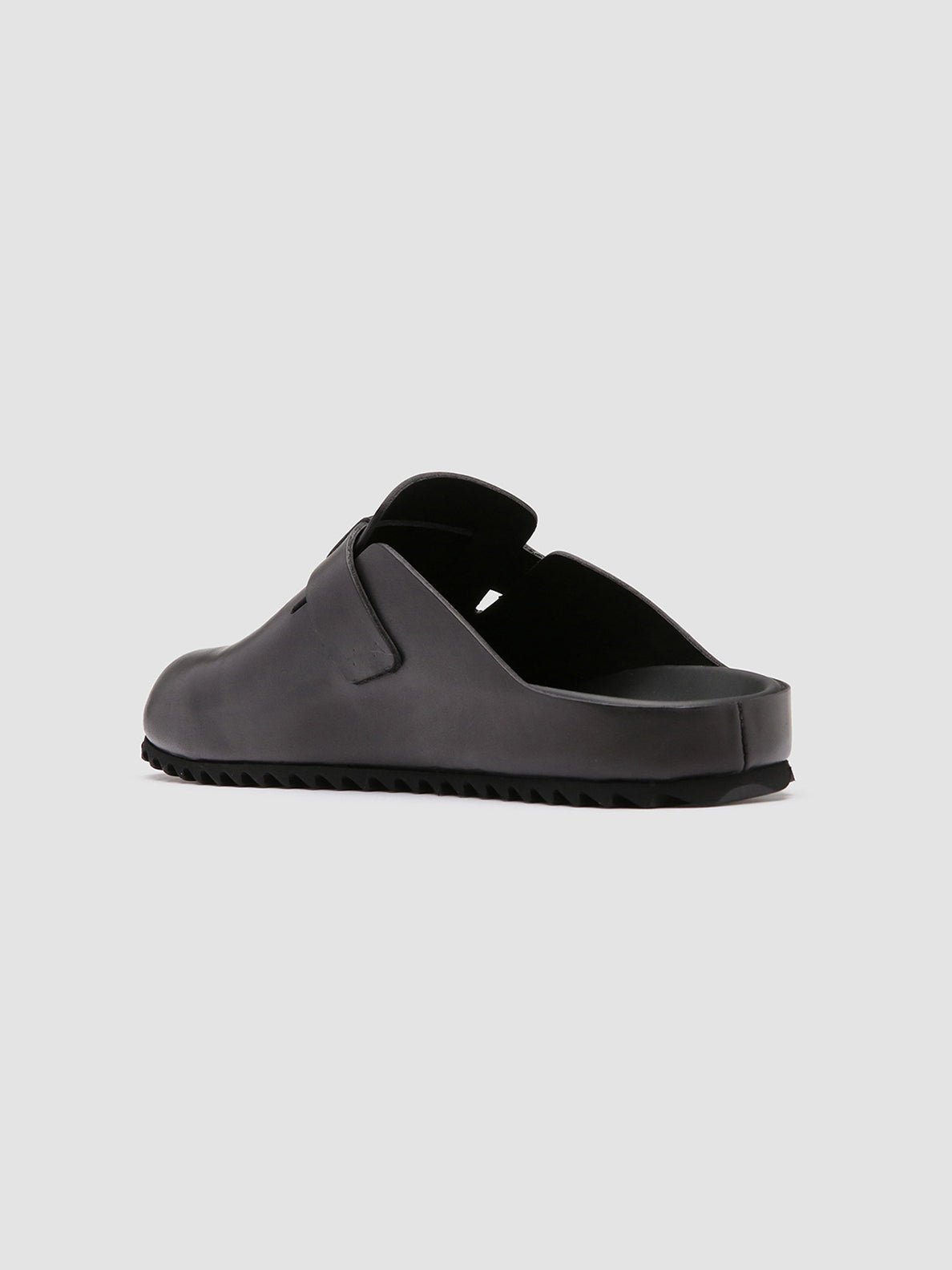 Officine Creative AGORÀ 004 Pantofole in Pelle Nera Presa
