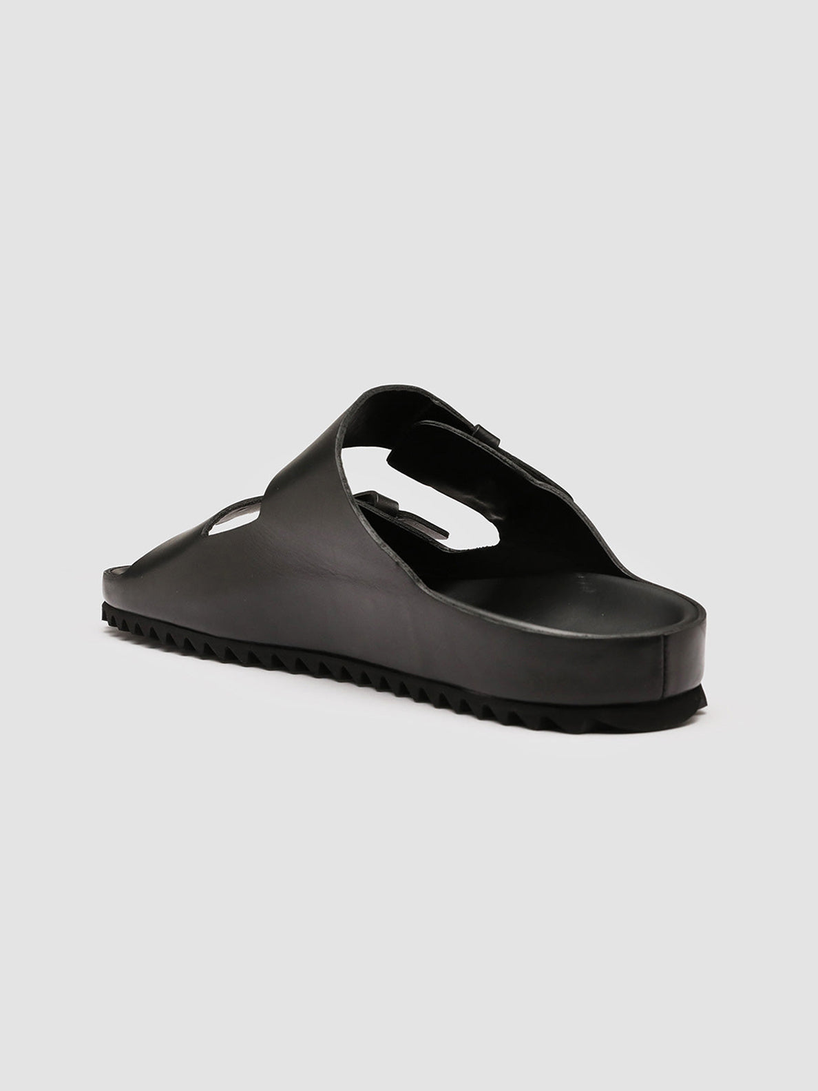 Officine Creative AGORA' 002 Sandali in Pelle Nera Sconto