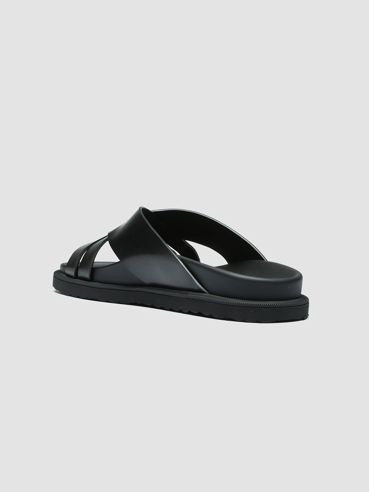 Officine Creative CHARRAT 003 Sandali in Pelle Nera In Vendita