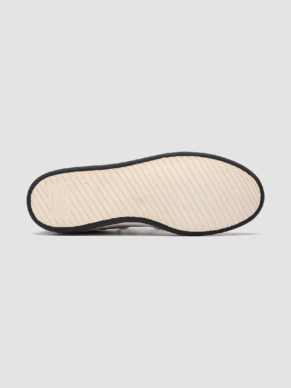 Officine Creative MAGIC 001 Sneakers in Pelle e Camoscio Bianco Offerte