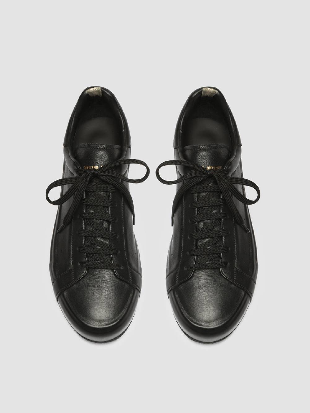 Officine Creative PRIMARY 001 Sneakers in Pelle Nera Nuova