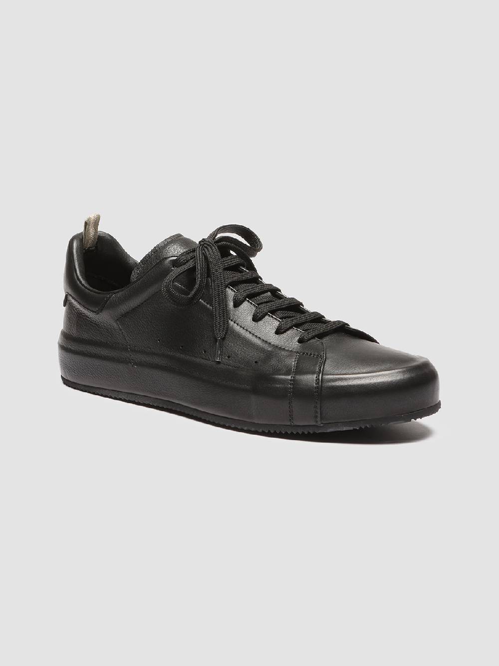 Officine Creative PRIMARY 001 Sneakers in Pelle Nera Nuova