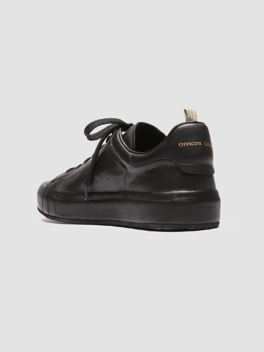 Officine Creative PRIMARY 001 Sneakers in Pelle Nera Nuova