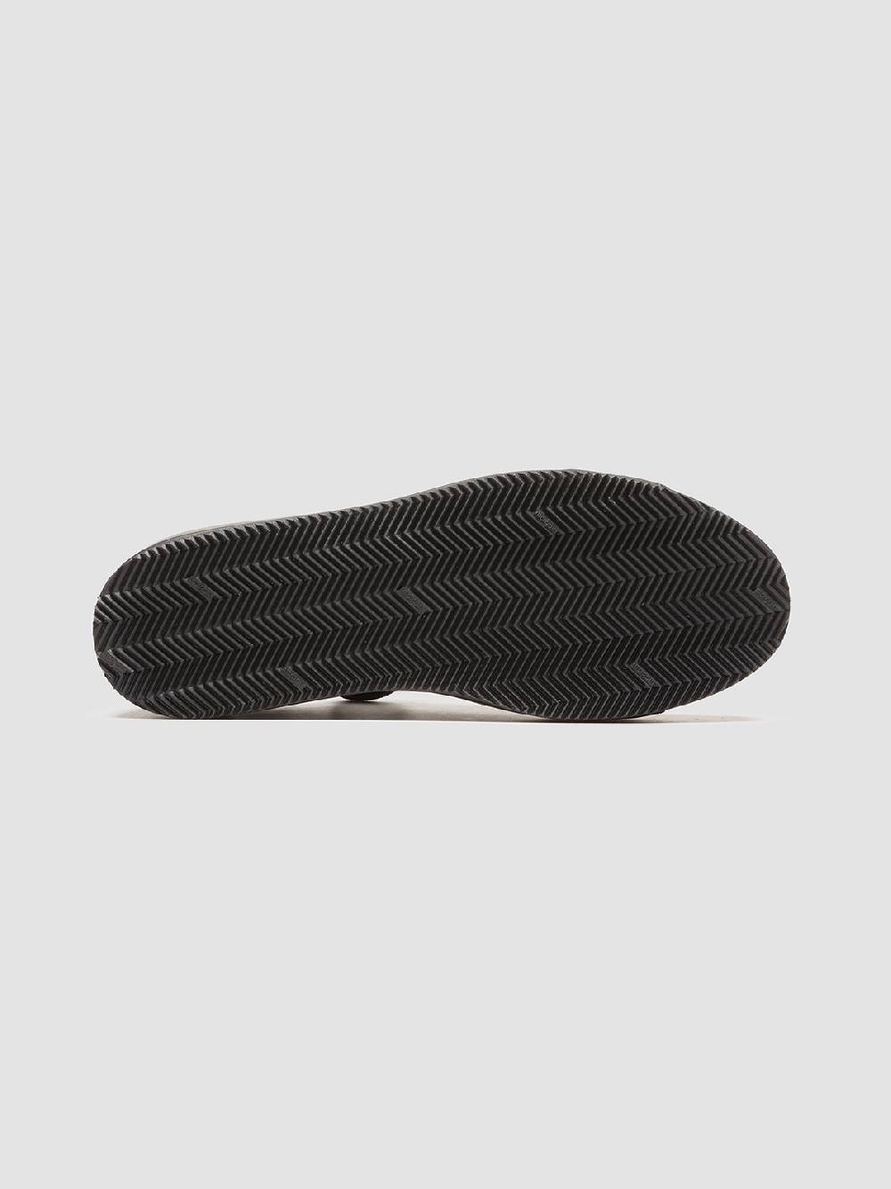 Officine Creative PRIMARY 001 Sneakers in Pelle Nera Nuova