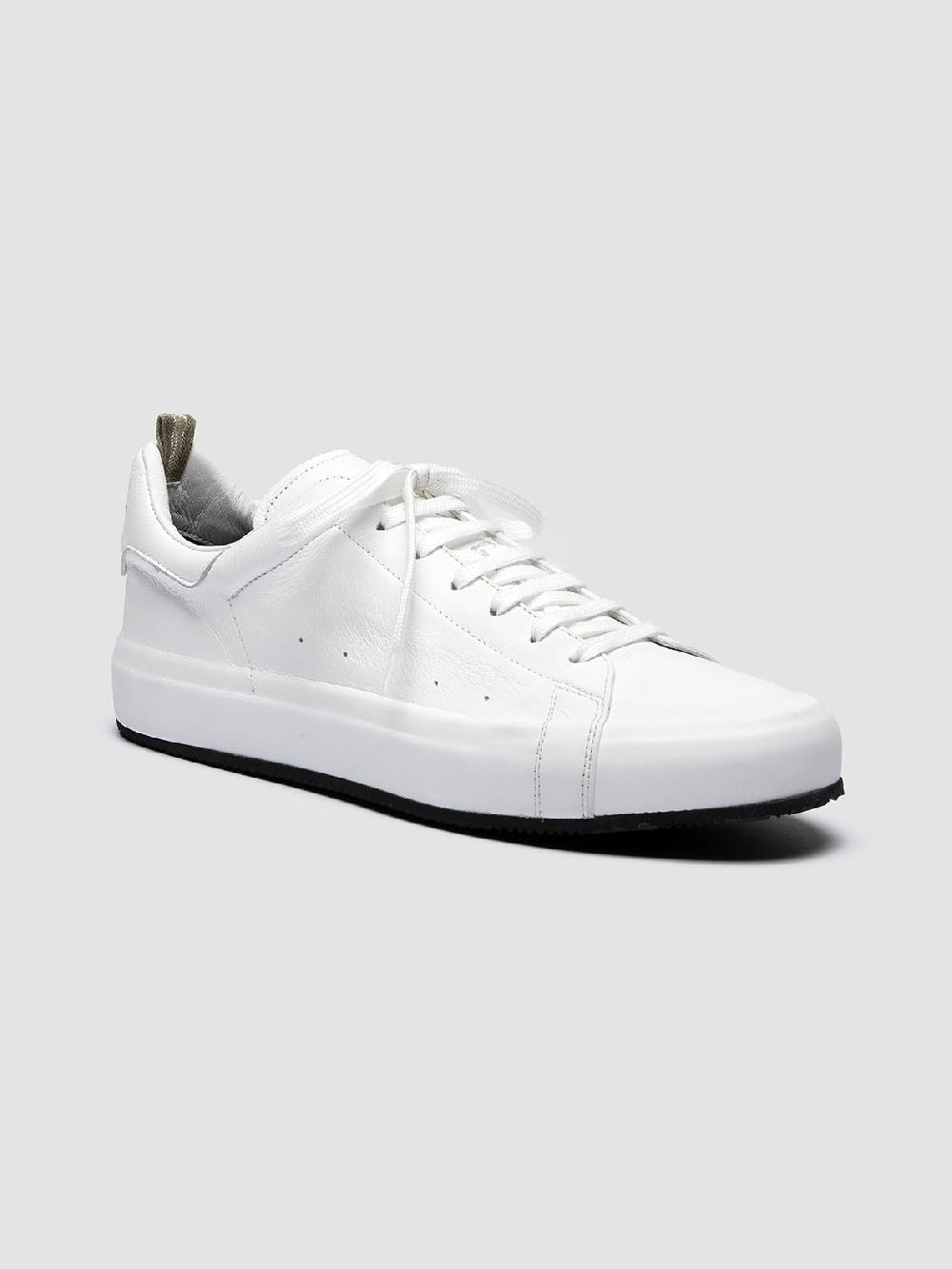 Officine Creative PRIMARY 001 Sneakers in Pelle Bianca Moda