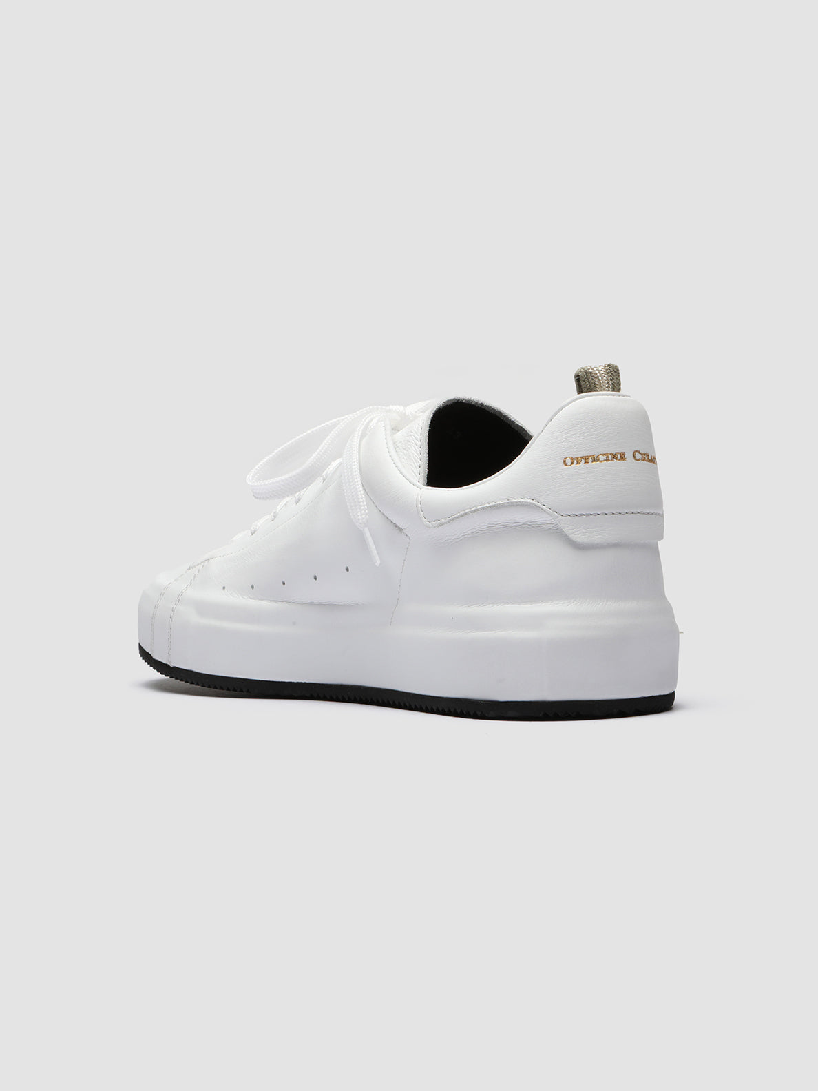 Officine Creative PRIMARY 001 Sneakers in Pelle Bianca Moda