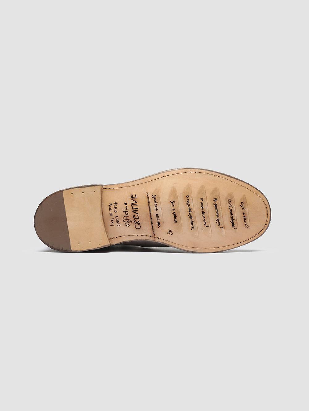 Officine Creative STEPLE 015 Stivaletti Chelsea in Pelle Scamosciata 2025
