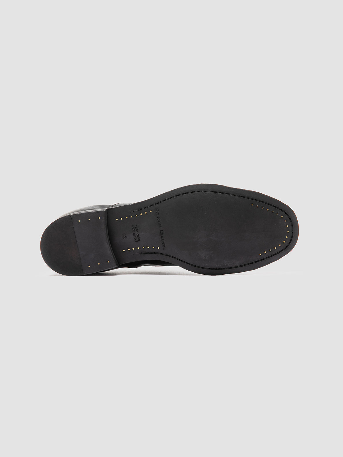Officine Creative STEREO 001 Oxford in Pelle Nera Pezzi Unici