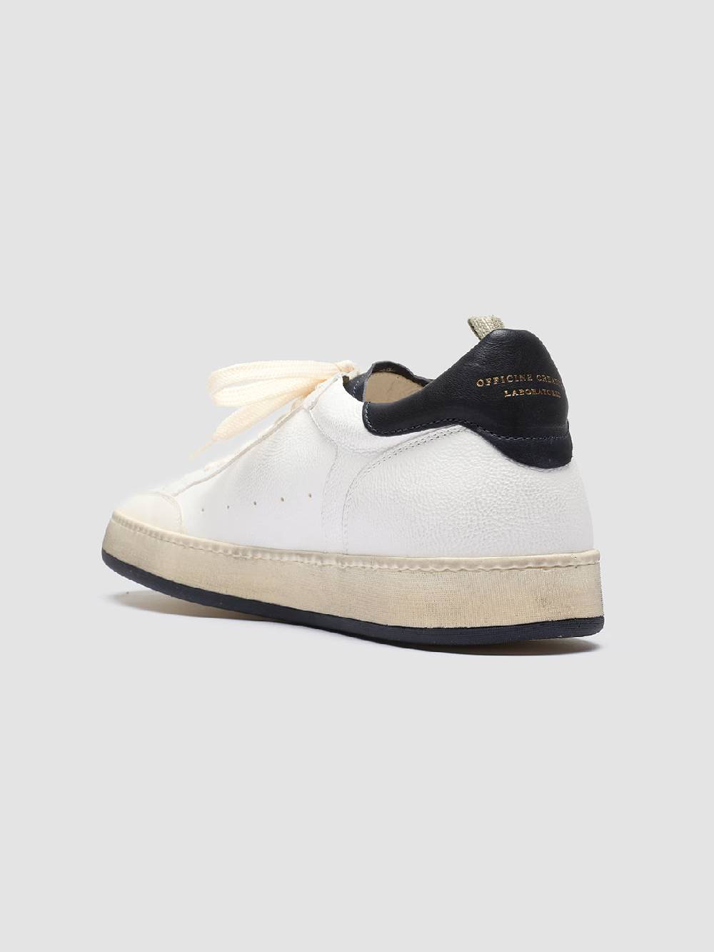Officine Creative MAGIC 001 Sneakers in Pelle e Camoscio Bianco Soddisfazione Garantita