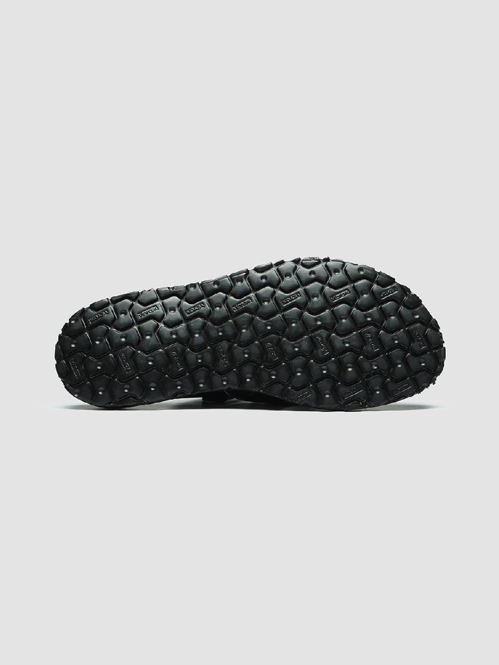 Officine Creative CHIOS 005 Sandali in Pelle Nera Negozi Online
