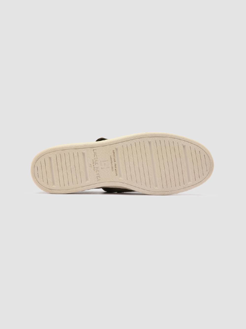 Officine Creative HERBIE 005 Sneaker Basse in Pelle Verde Promozione Limitata