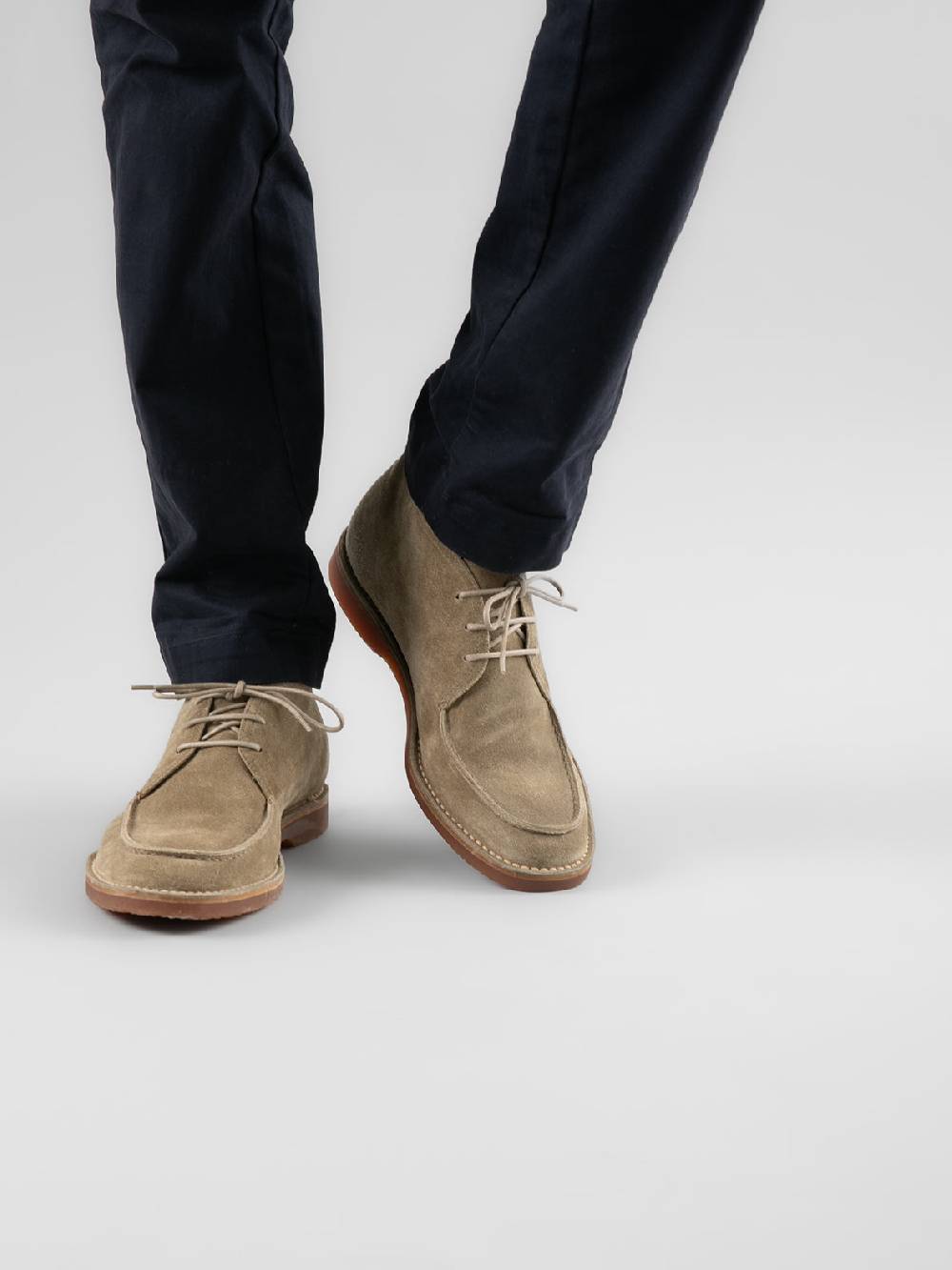 Officine Creative KENT 002 Stivaletti in Pelle Scamosciata Verde Shopping Online