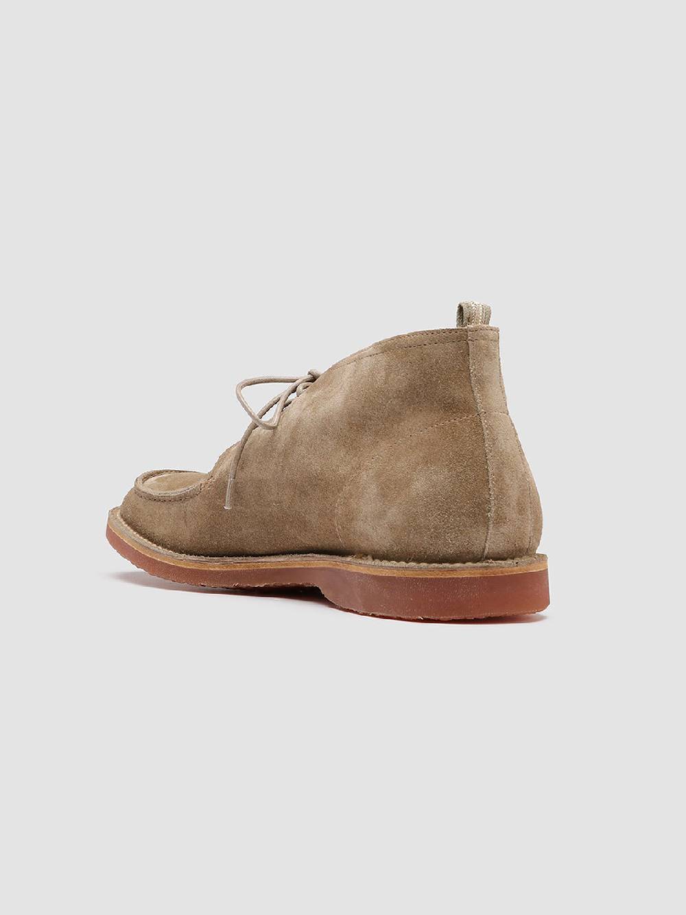Officine Creative KENT 002 Stivaletti in Pelle Scamosciata Tortora Affare Del Giorno