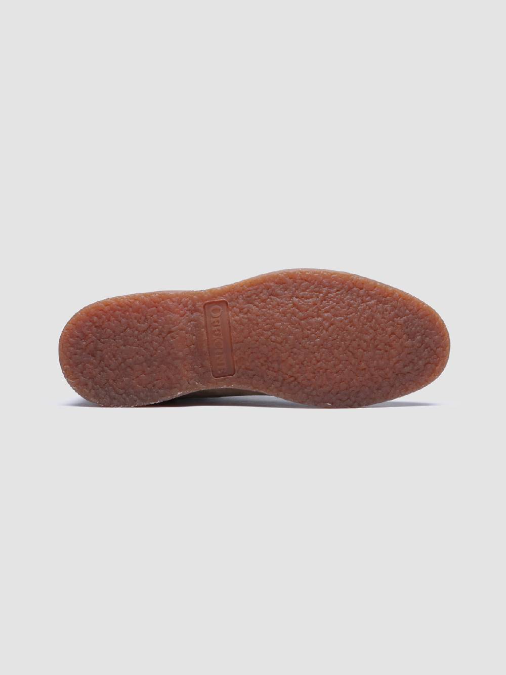 Officine Creative KENT 005 Stivaletti Chelsea in Pelle Scamosciata Tortora Sottocosto