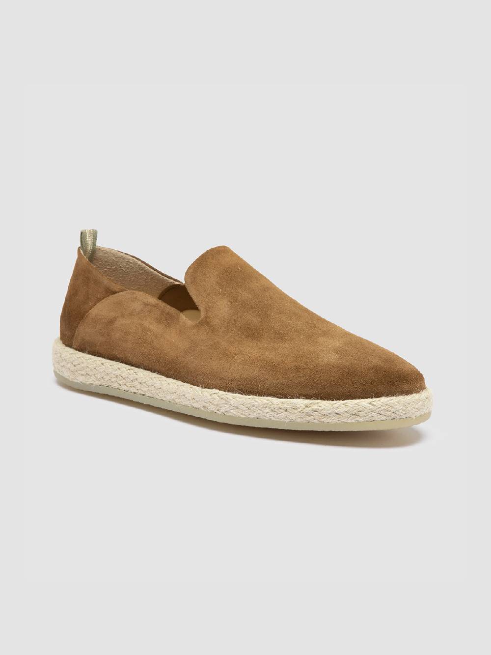 Officine Creative ROPED 002 Slip-on in Pelle Scamosciata Marrone Offerta