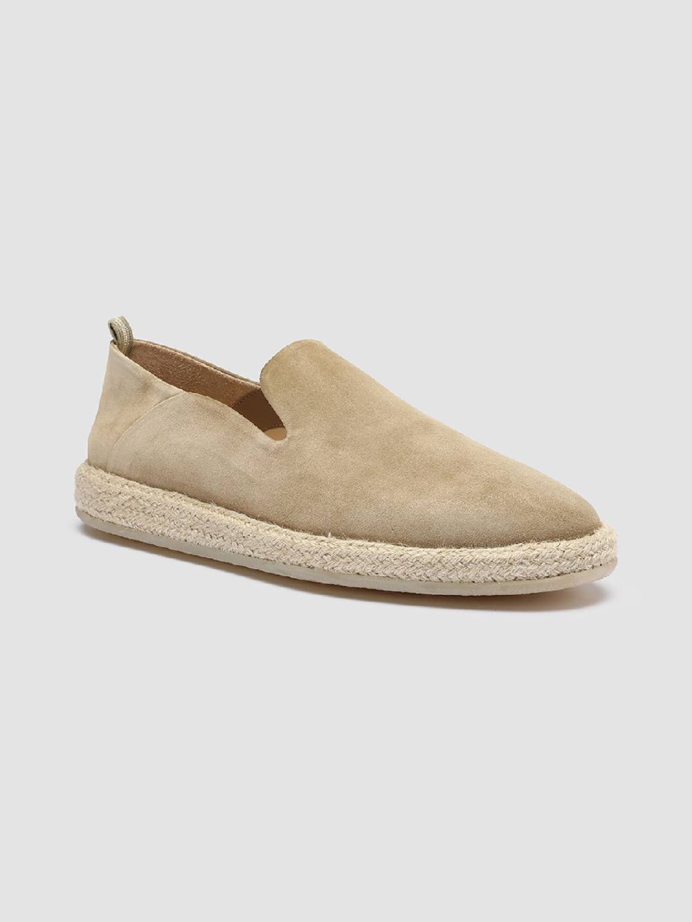 Officine Creative ROPED 002 Slip-on in Pelle Scamosciata Marrone Economico