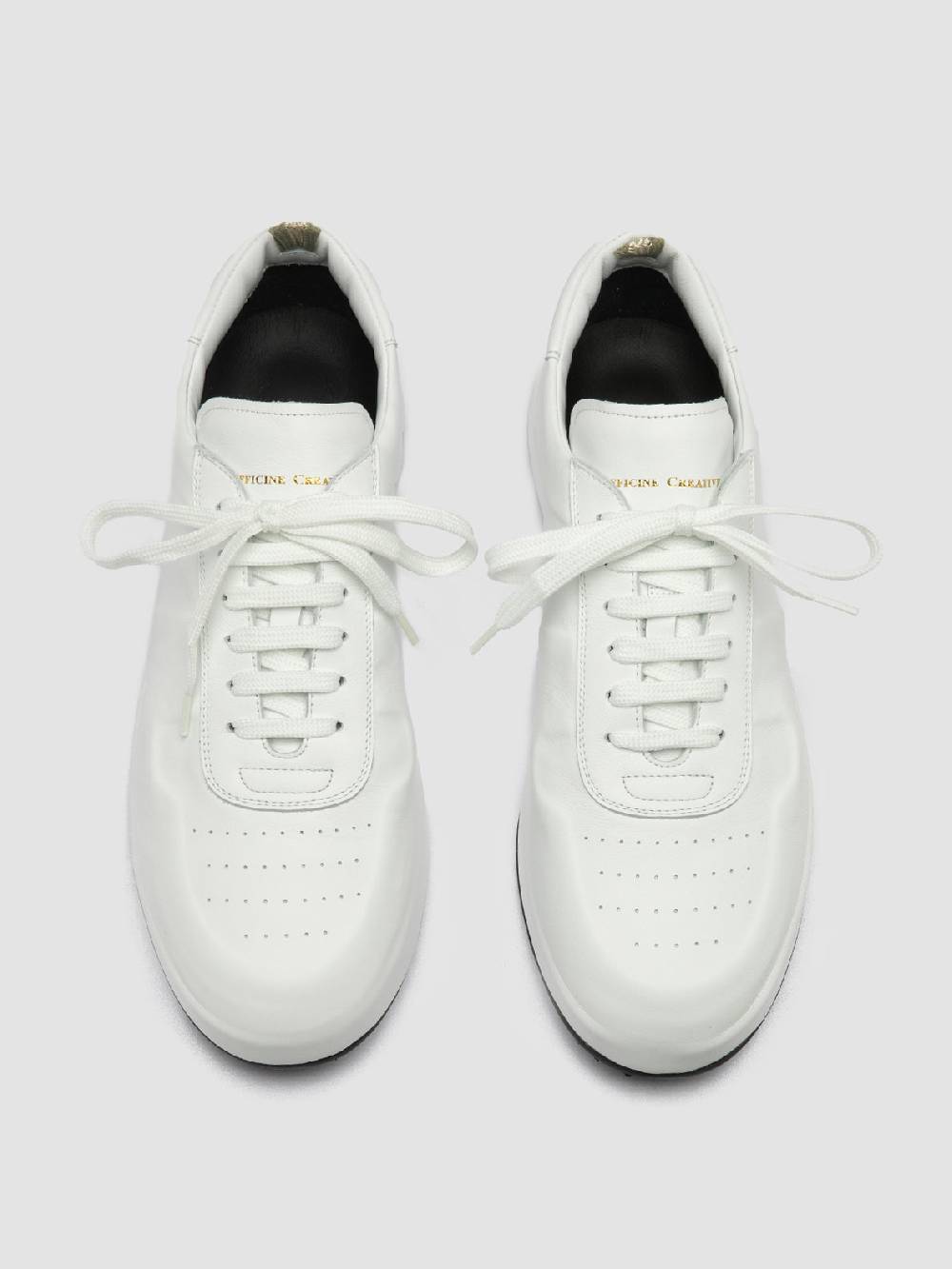 Officine Creative ACE 010 Sneakers in Pelle Bianca Saldi