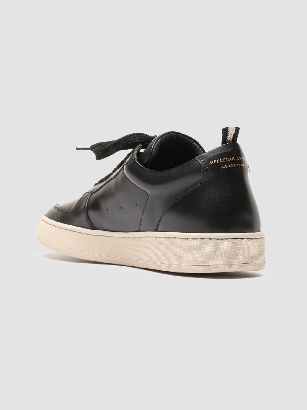 Officine Creative ASSET 001 Sneakers in Pelle Nera Offerte