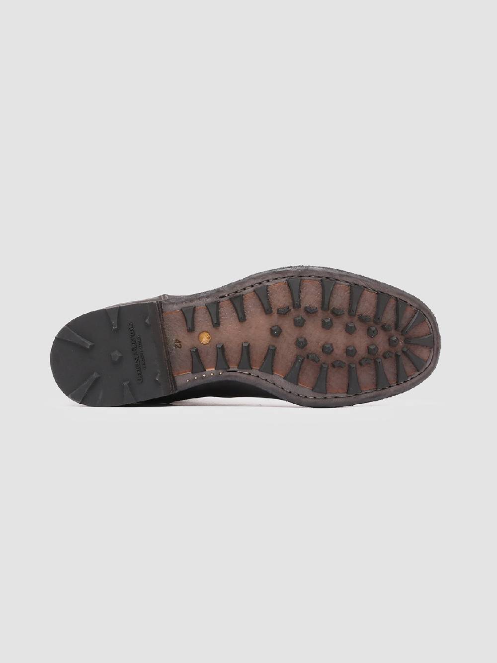 Officine Creative ARBUS 021 Stivaletti Chelsea in Pelle Grigia Vendita Economica