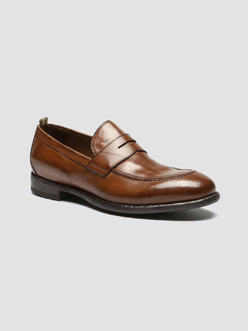 Officine Creative EMORY 024 Mocassini in Pelle Marrone Vendite Flash
