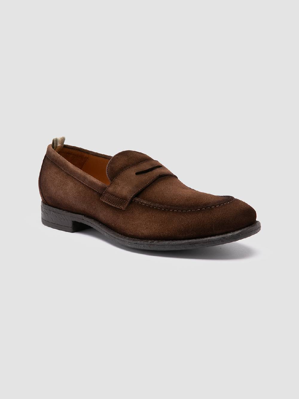 Officine Creative EMORY 024 Mocassini in Pelle Scamosciata Marrone Negozio
