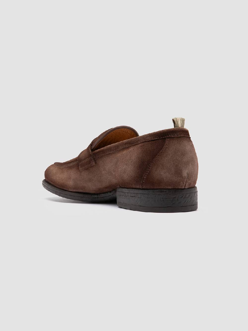 Officine Creative EMORY 024 Mocassini in Pelle Scamosciata Marrone Nuova