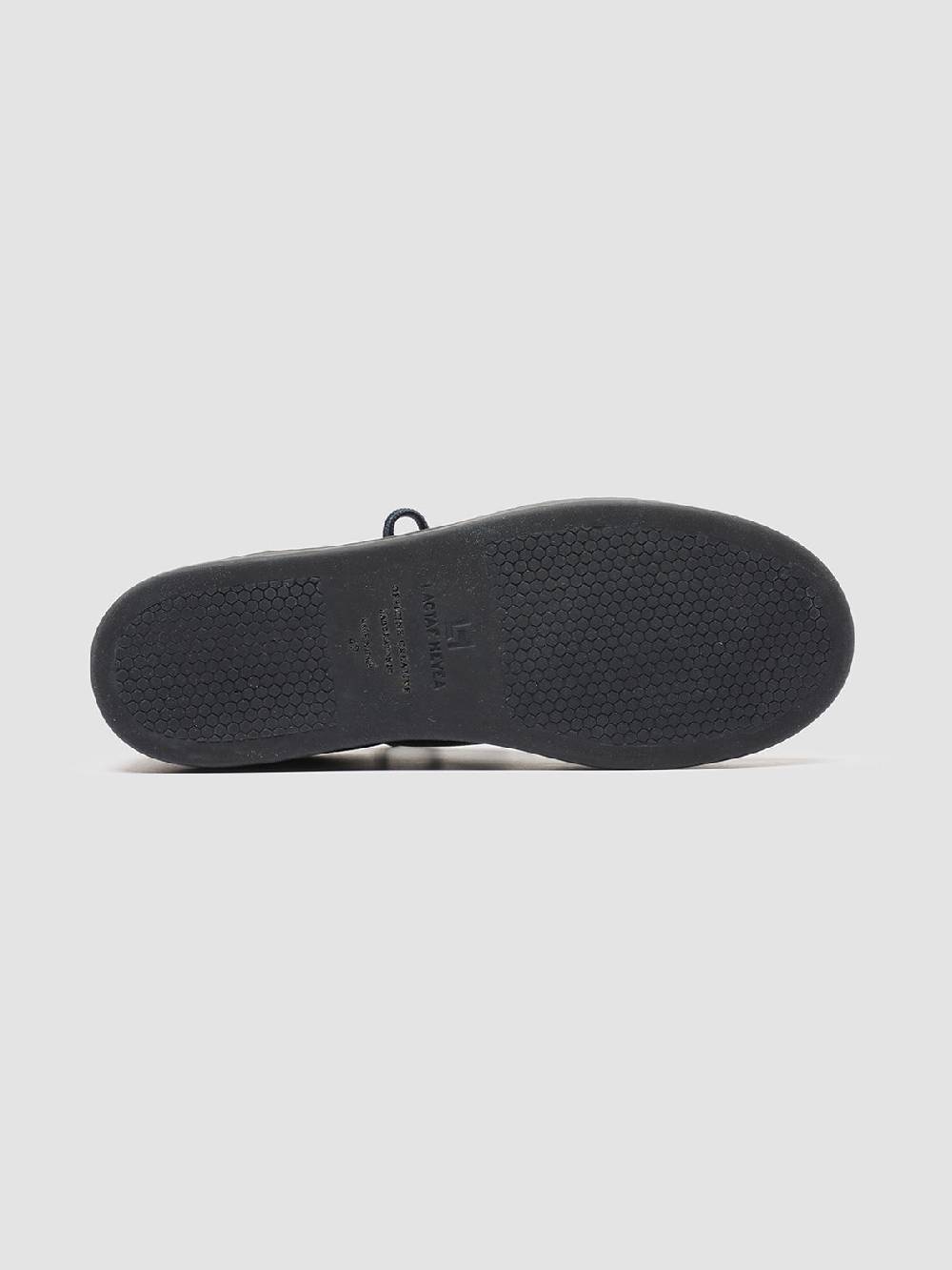 Officine Creative KOMBINED 001 Sneaker Basse in Camoscio e Pelle Blu Promozione