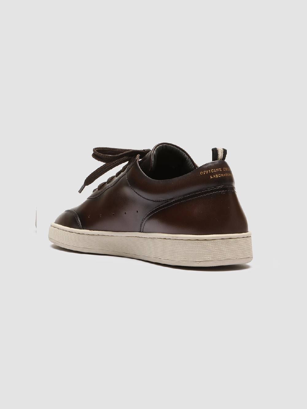 Officine Creative KRIS LUX 001 Sneakers in Pelle Marrone Pezzi Unici