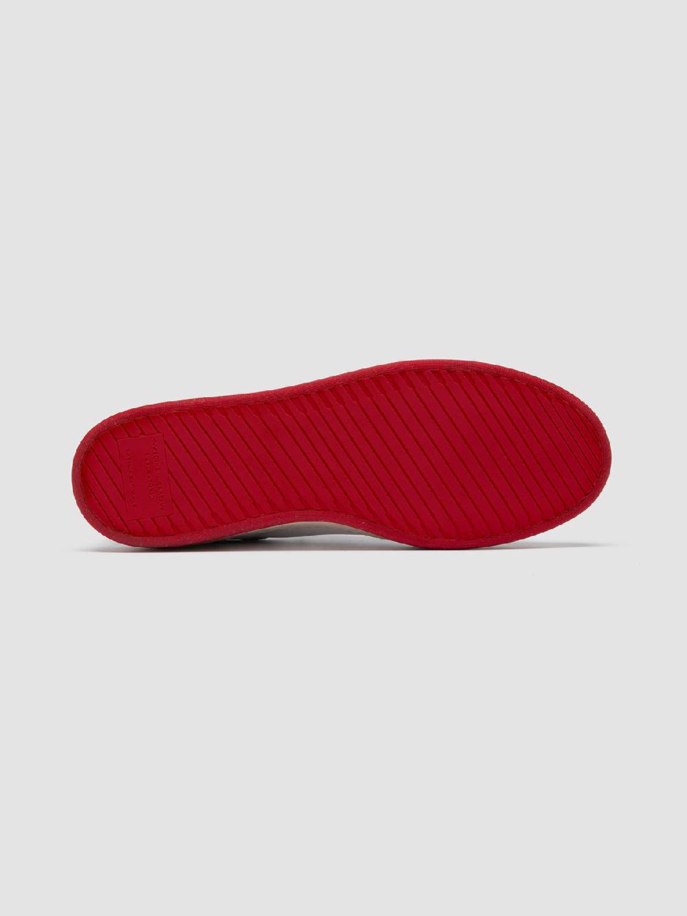 Officine Creative MAGIC 008 Sneakers Basse in Pelle e Camoscio Bianca Promozione Limitata