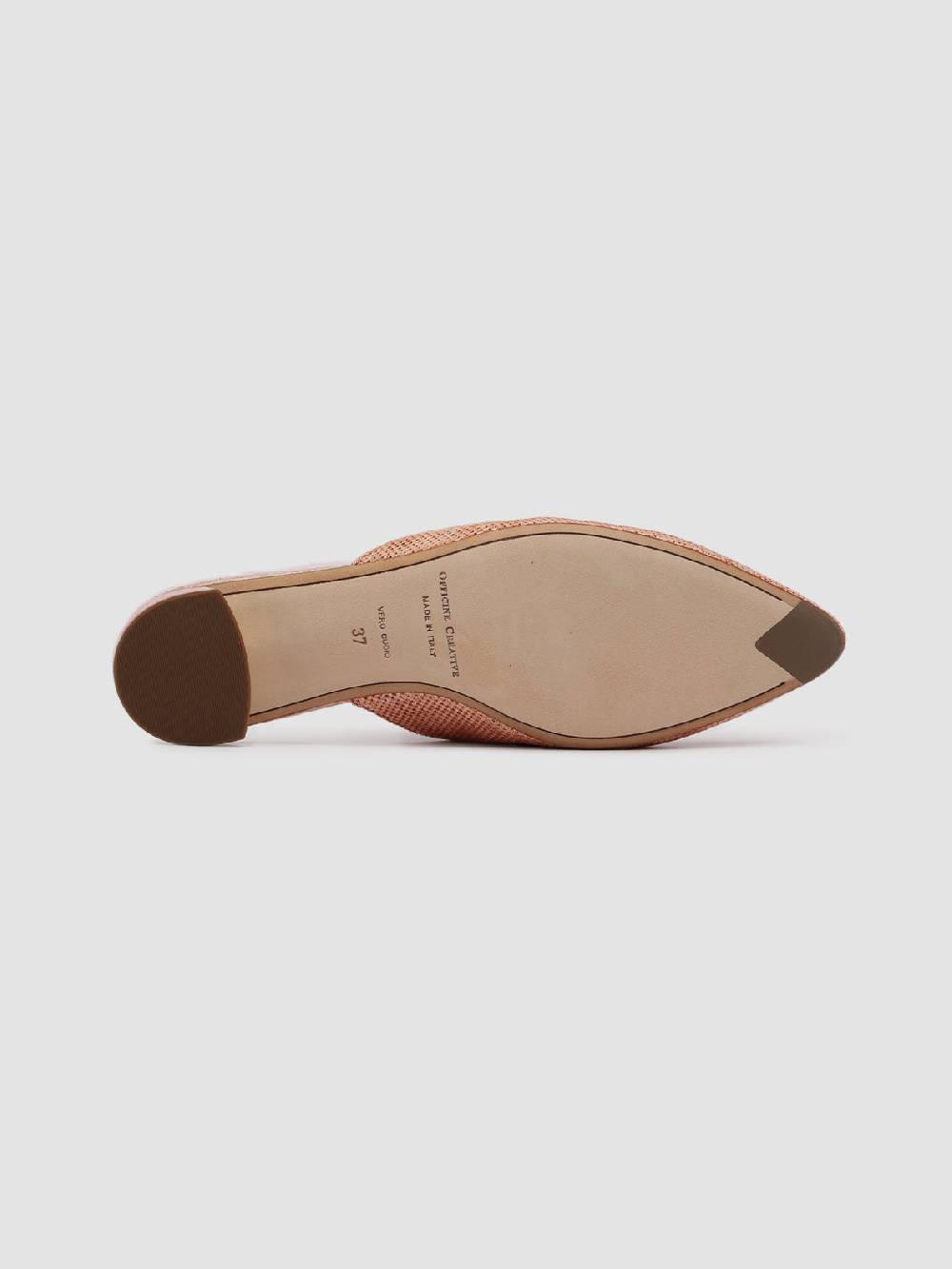Officine Creative SAUVANNE 006 Sabot in Pelle Marrone Fino Al -60%