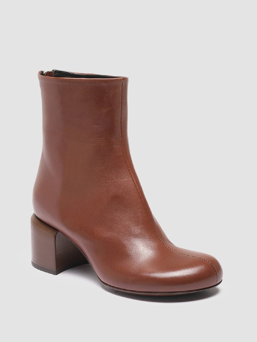 Officine Creative ETHEL 004 Stivaletti in Nappa Marrone Offerte