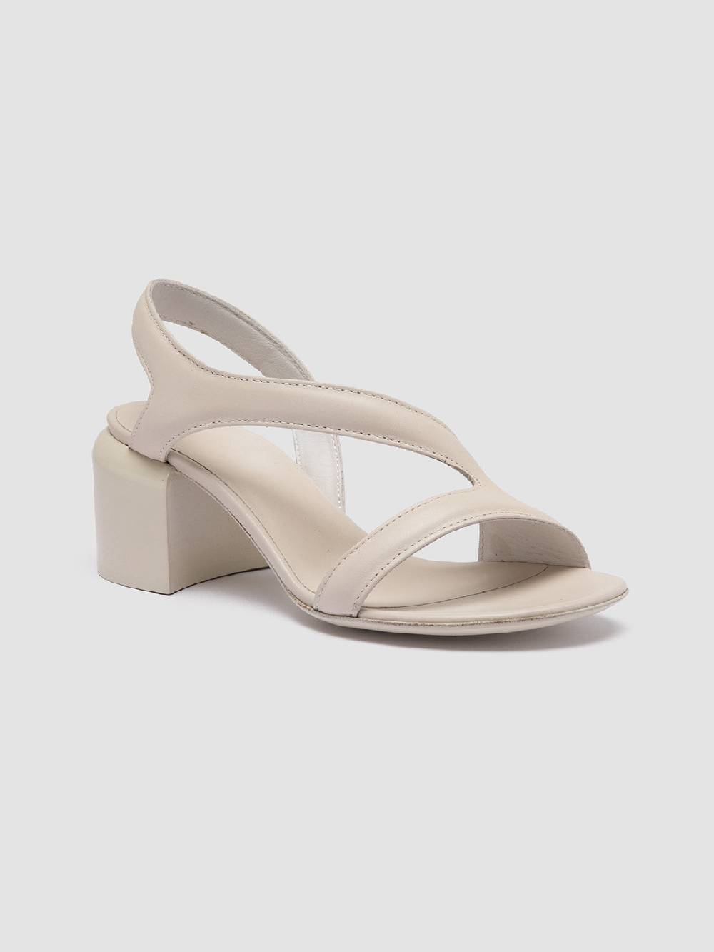 Officine Creative ETHEL 023 Sandali in Pelle Bianca Saldi Di Fabbrica