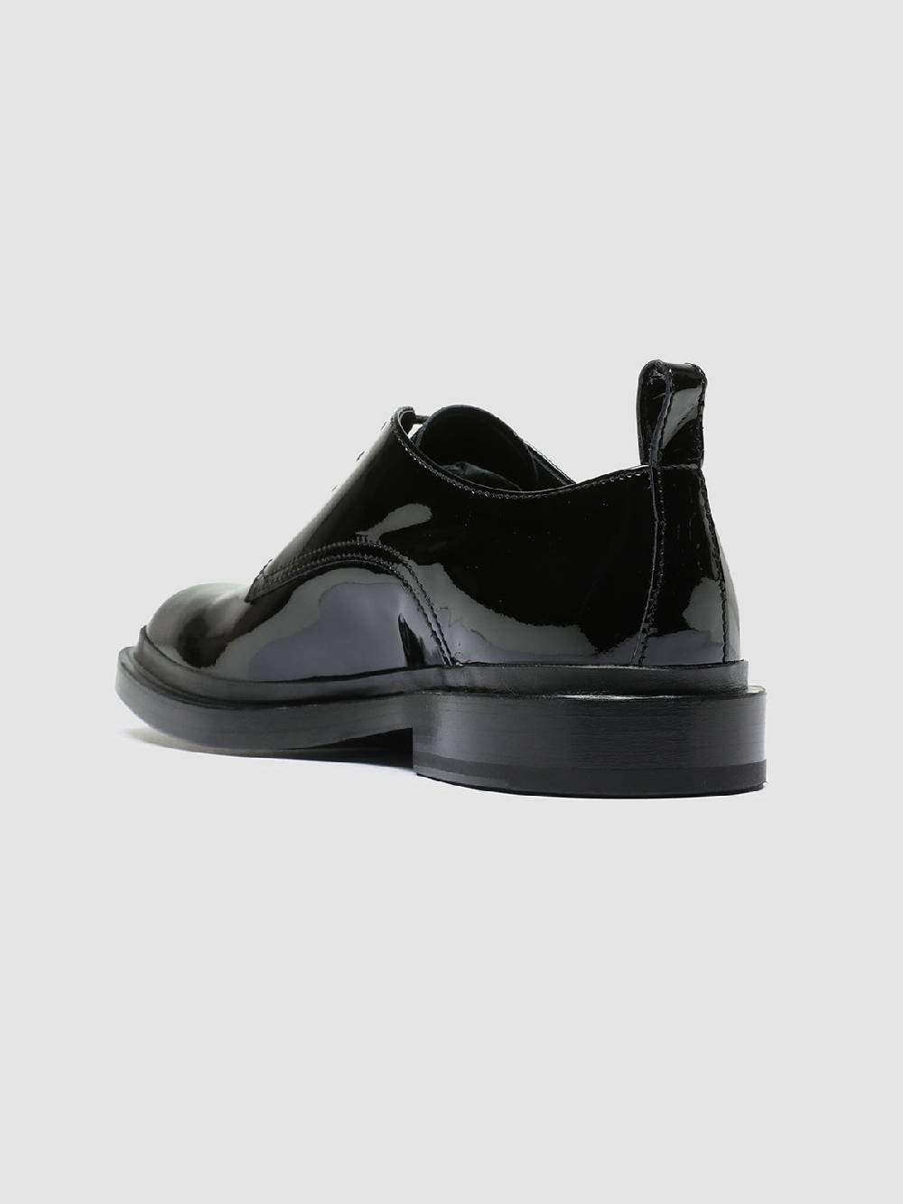 Officine Creative CONCRETE 003 Derby in Pelle Nera Italia
