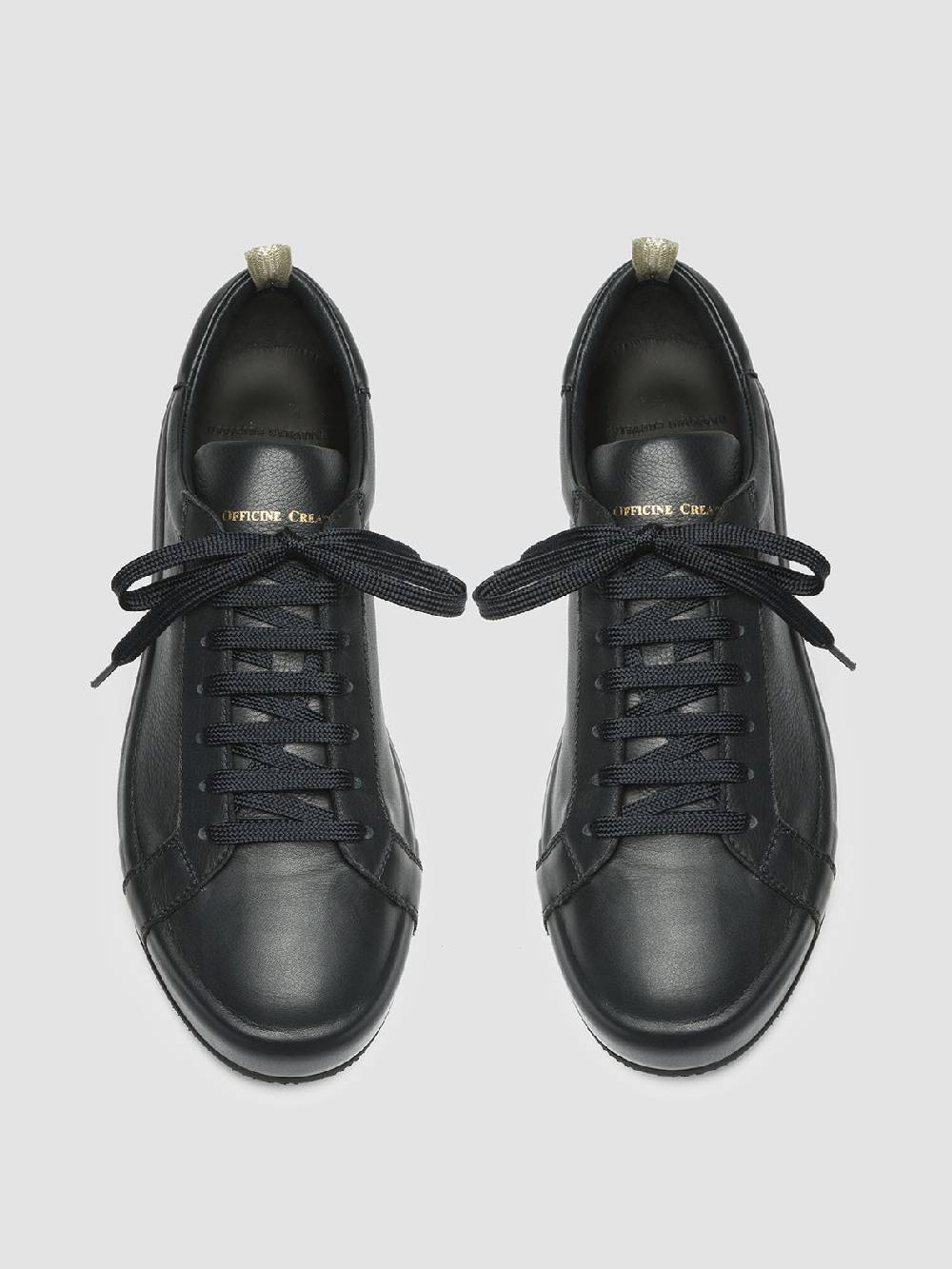 Officine Creative CORE 001 Sneakers in Pelle Blu In Linea