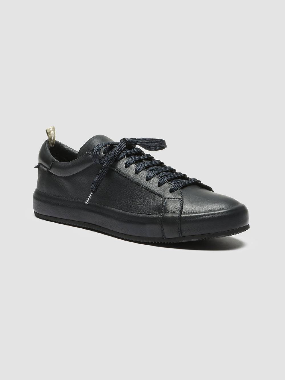 Officine Creative CORE 001 Sneakers in Pelle Blu In Linea