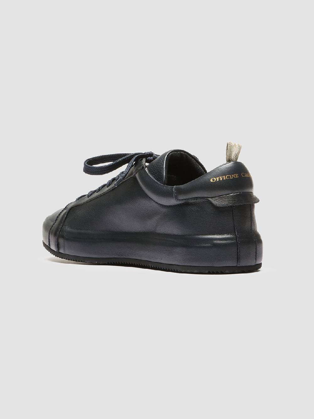 Officine Creative CORE 001 Sneakers in Pelle Blu In Linea