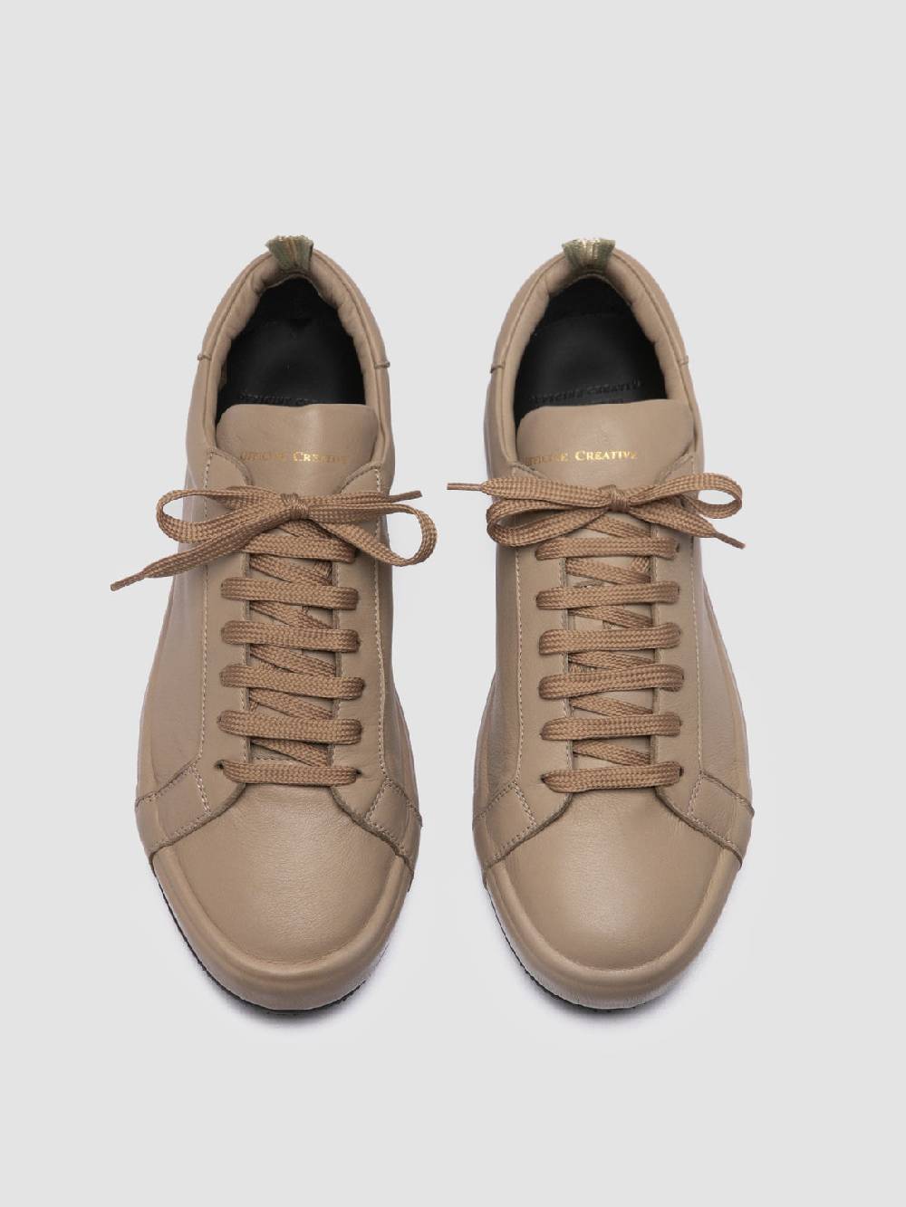 Officine Creative CORE 001 Sneakers in Pelle Marrone Nuovo