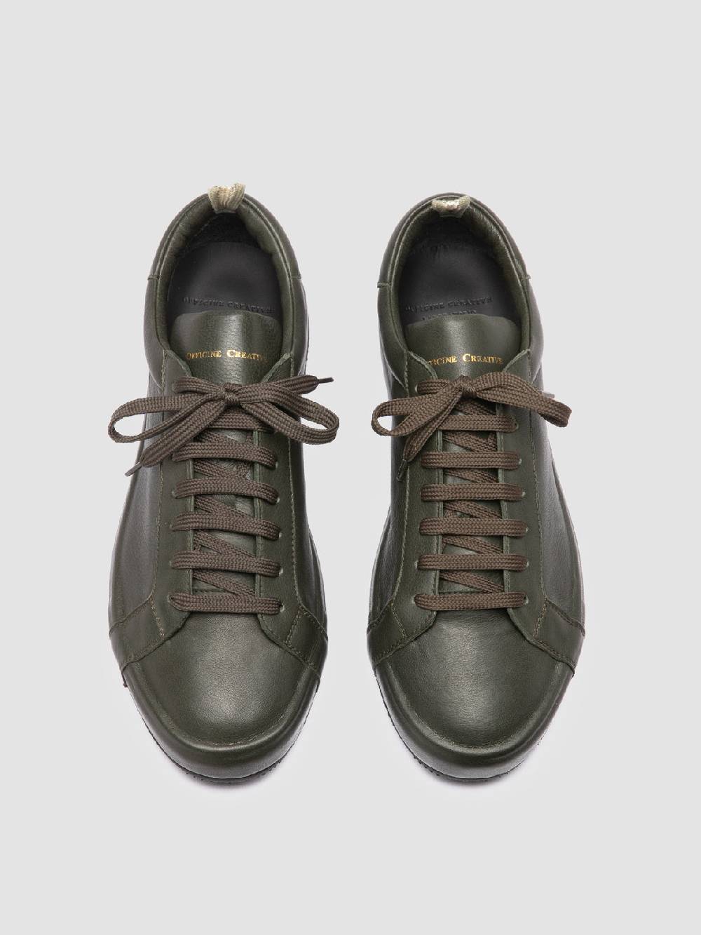 Officine Creative CORE 001 Sneakers in Pelle Verde Qualità