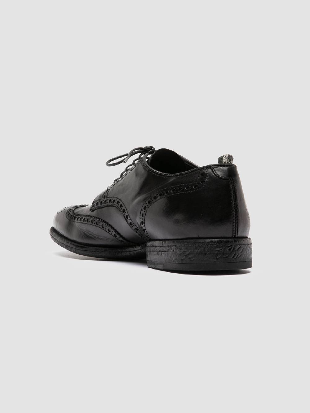 Officine Creative EMORY 015 Scarpe Derby in Pelle Nera Consegna Veloce