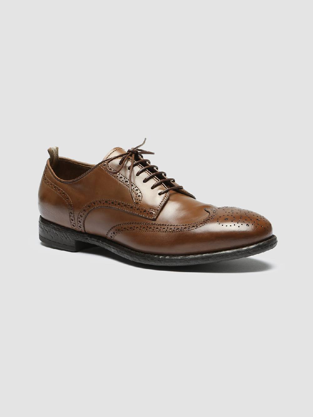 Officine Creative EMORY 015 Derby in Pelle Marrone Promozione Limitata