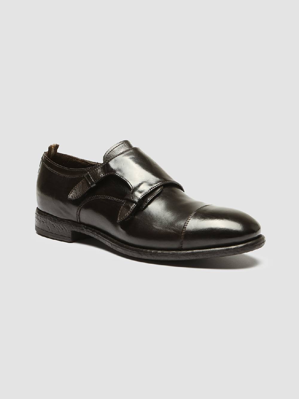 Officine Creative EMORY 017 Derby in Pelle Marrone Fino Al -60%