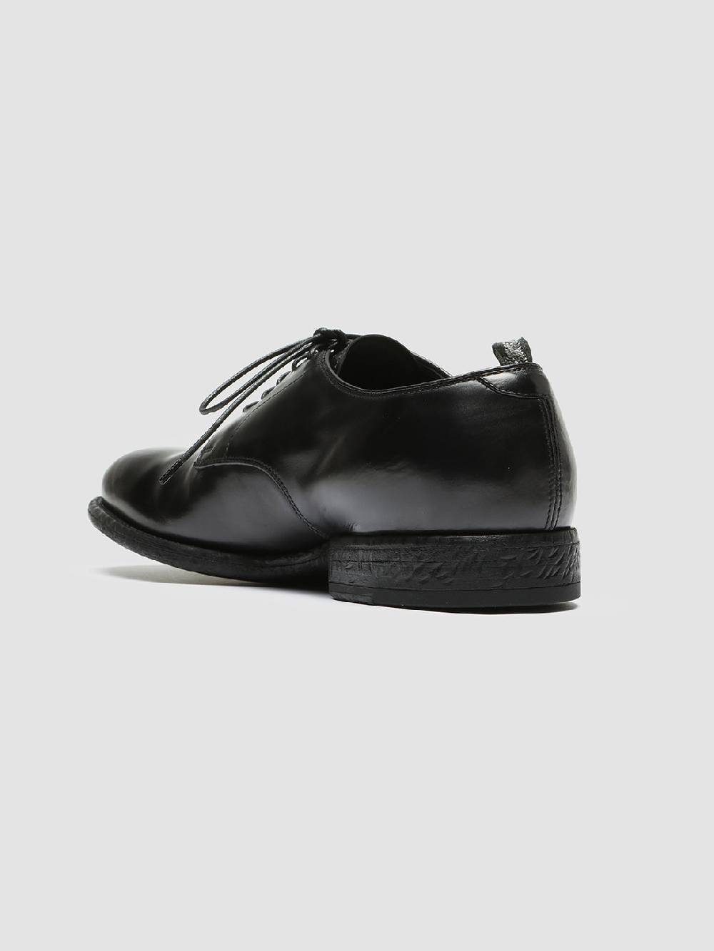 Officine Creative EMORY 022 Derby in Pelle Nera Shopping Online