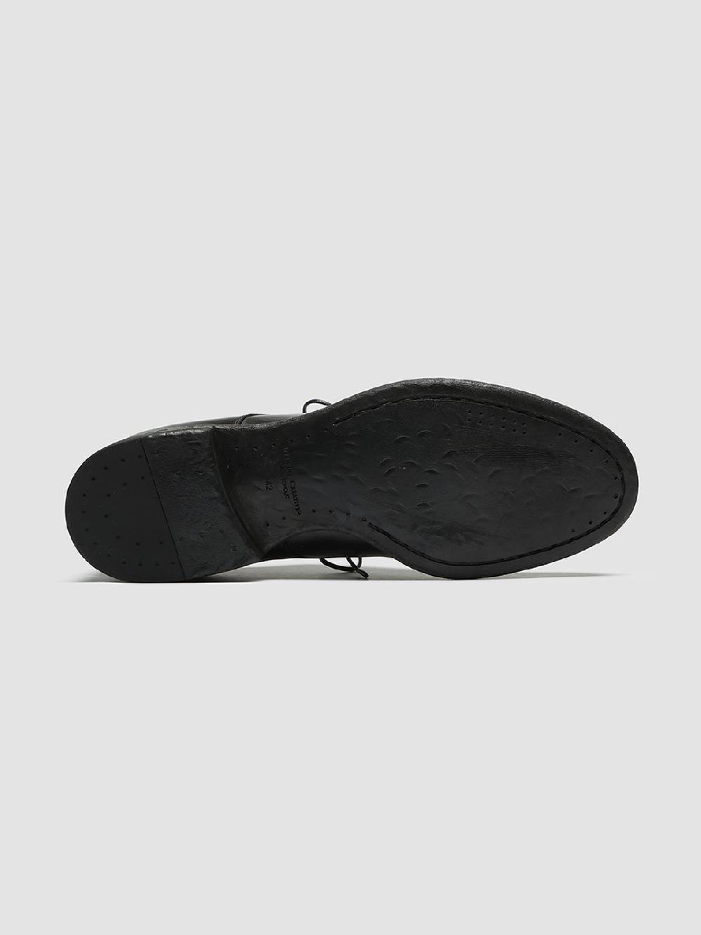 Officine Creative EMORY 022 Derby in Pelle Nera Shopping Online