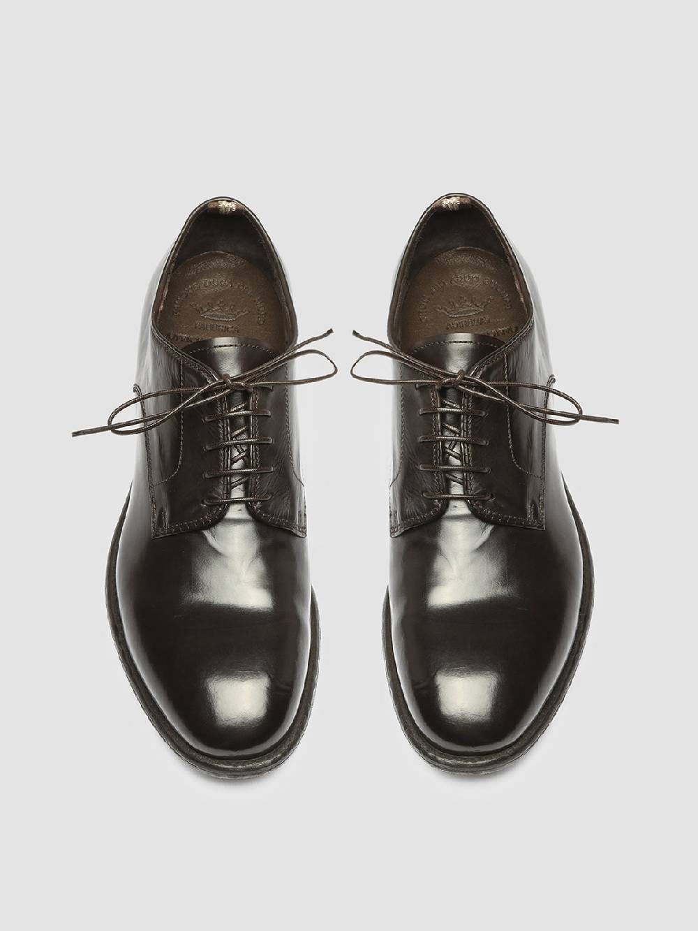 Officine Creative EMORY 022 Derby in Pelle Marrone Affare Del Giorno