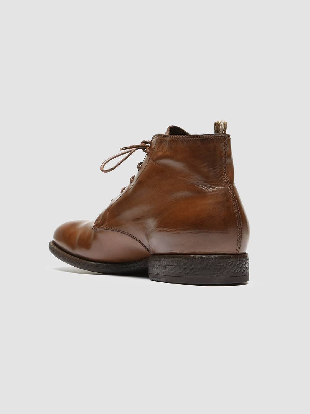 Officine Creative EMORY 023 Stivaletti in Pelle Marrone Prezzo Ridotto