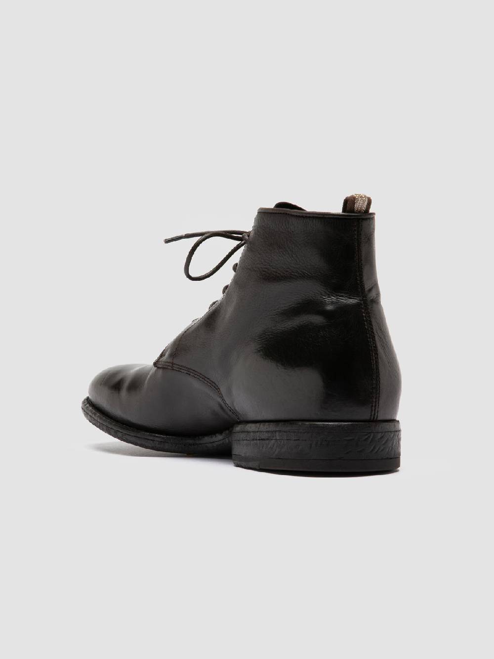 Officine Creative EMORY 023 Stivaletti in Pelle Marrone Sottocosto