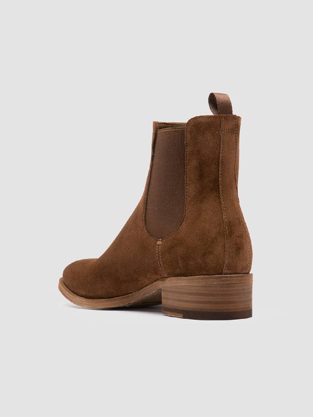 Officine Creative SELINE 029 Stivaletti Chelsea in pelle scamosciata Marrone In Vendita